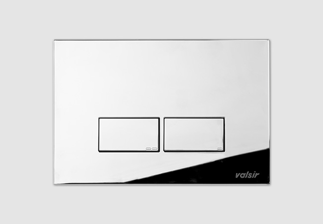 Valsir P3 Toilet Push Plate (Pneumatic)