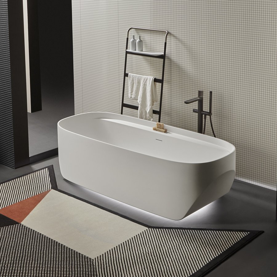 Antonio Lupi SLED Oval Flumood bathtub - Image 5