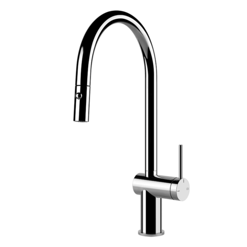 Gessi Inedito Pull Out Dual Spray Function Kitchen Mixer