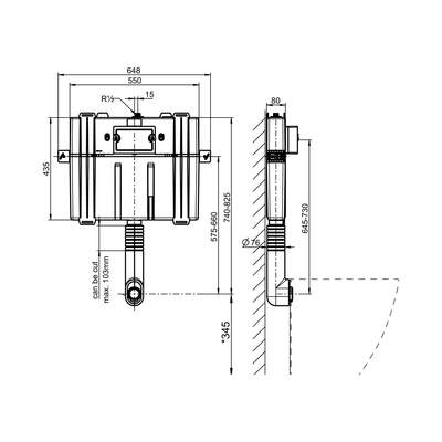 Villeroy & Boch O Novo 2.0 Wall Faced Toilet Package - Image 5
