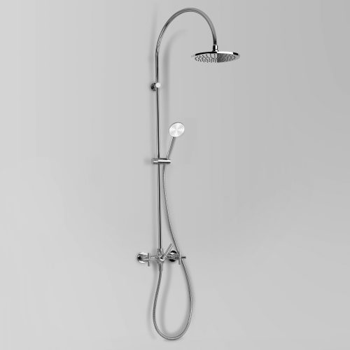 Astra Walker Icon + Exposed Shower Set with 200mm Rose & Single-Function Hand Shower