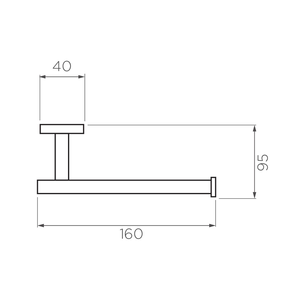 Axus Toilet Roll Holder - Image 2
