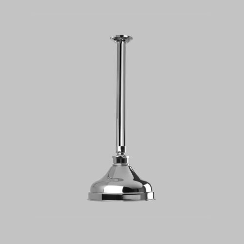 Astra Walker Olde English Ceiling Mounted Shower with 300mm Arm & 200mm Rose