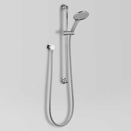 Astra Walker Olde English Slider Bar Shower Set with Multi-Function Hand Shower