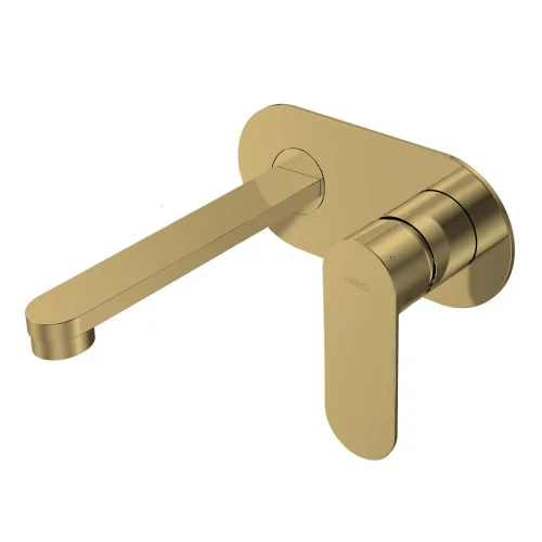 Parisi Ellisse II Wall Mixer with 160mm Spout on Elliptical Plate