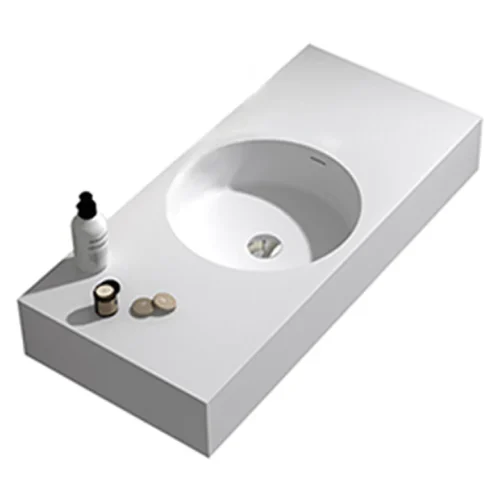 Parisi Rotondo 1000 Basin with Overflow