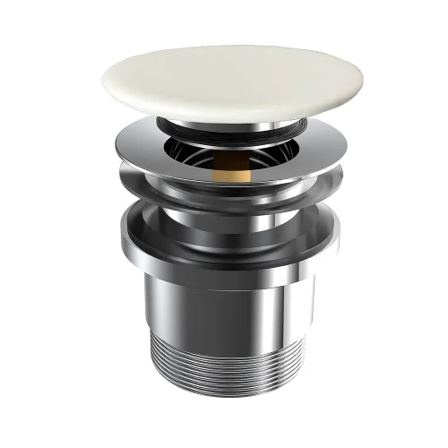 Valdama Flat Clic-Clac Universal Waste with Ceramic Top