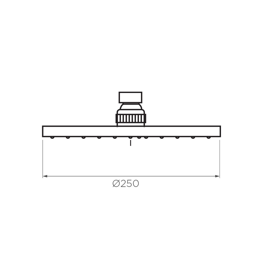 Streamline Arcisan 250mm showerhead - Image 2