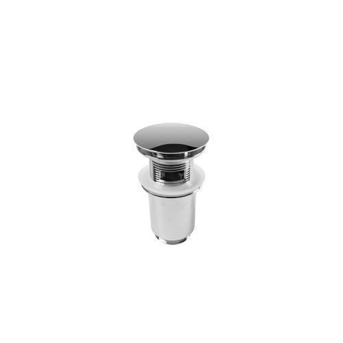 Brodware 32mm click clack waste with overflow - Nero