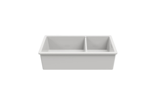 Turner Hastings Cuisine 93 x 48 One and a Half Bowl Inset / Undermount Fine Fireclay