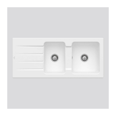 Architectura 80 1160 1 & 3 Quarter Sink, No Tap Hole