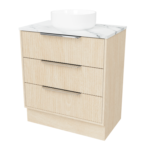 Timberline Emmett 750mm Floorstanding Vanity with Single Bowl