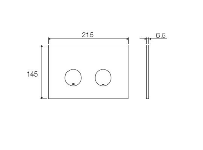 Valsir P4 Mechanical Pushplate - Image 2