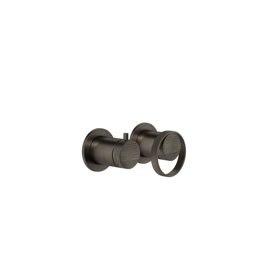 Gessi Anello Wall-mounted mixer two-way, automatic bath/ shower diverter