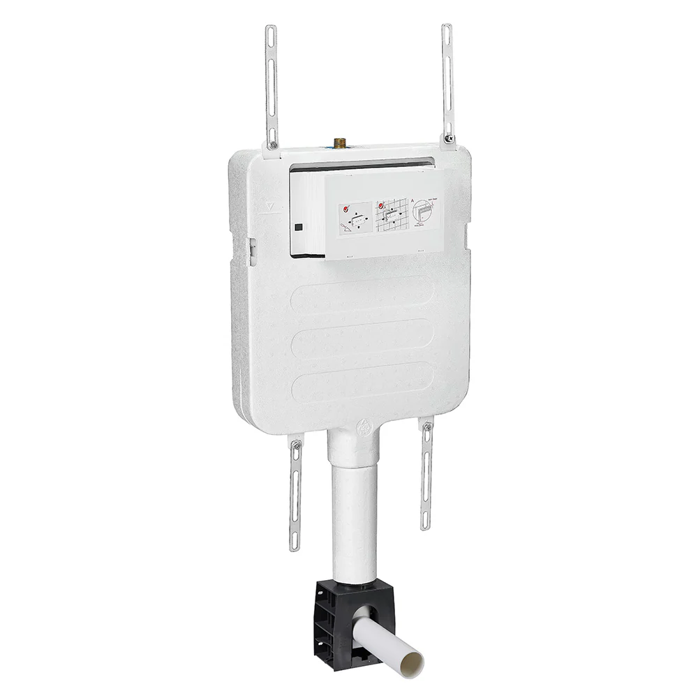 Parisi Incasso Front Flush Concealed Cistern Adj Flush Pipe