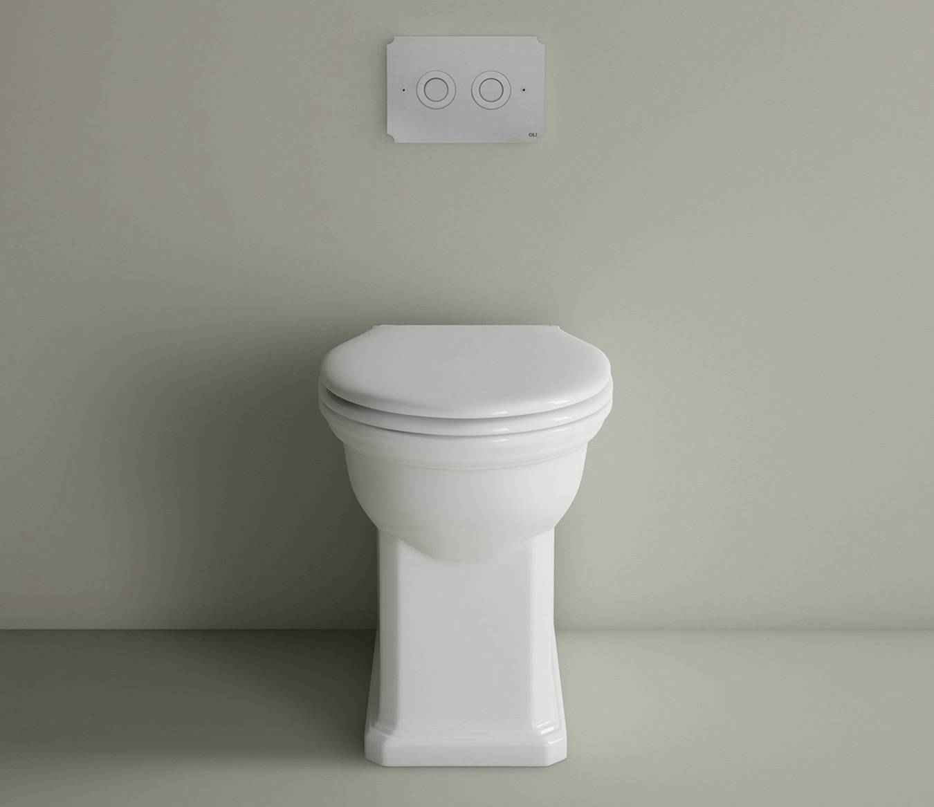 Studio Bagno Impero Rimless Wall Faced Pan Package
