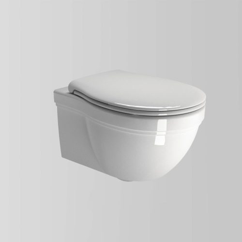 Astrawalker Rona Wall Mounted Toilet Pan including Soft-Close Seat
